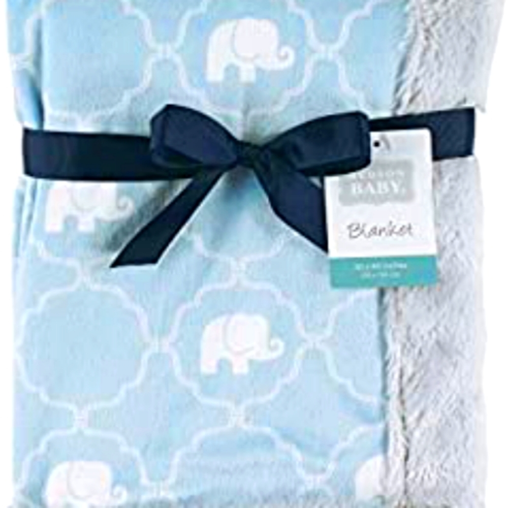 Plush Baby Blanket Hudson Baby NWT